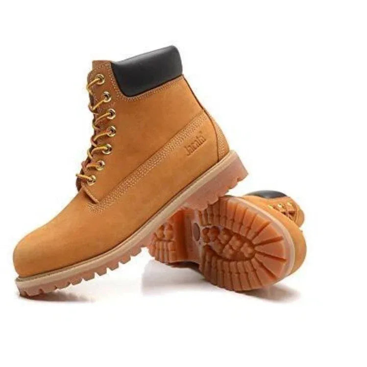 Men's JACATA • 8061 • 6" Classic Premium Nubuck Work Boot - Wheat - BuyJacataBoots.online