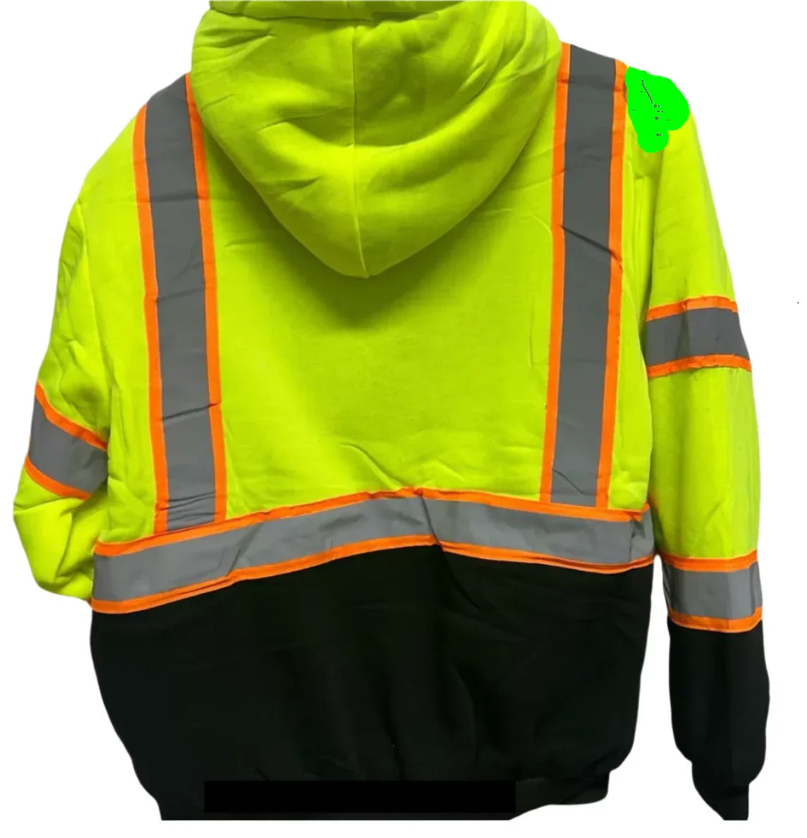 Men's SafeGuard High-Visibility Fleece Lined Zipper Hoody #0515 Available in 4 Colors - BuyJacataBoots.online