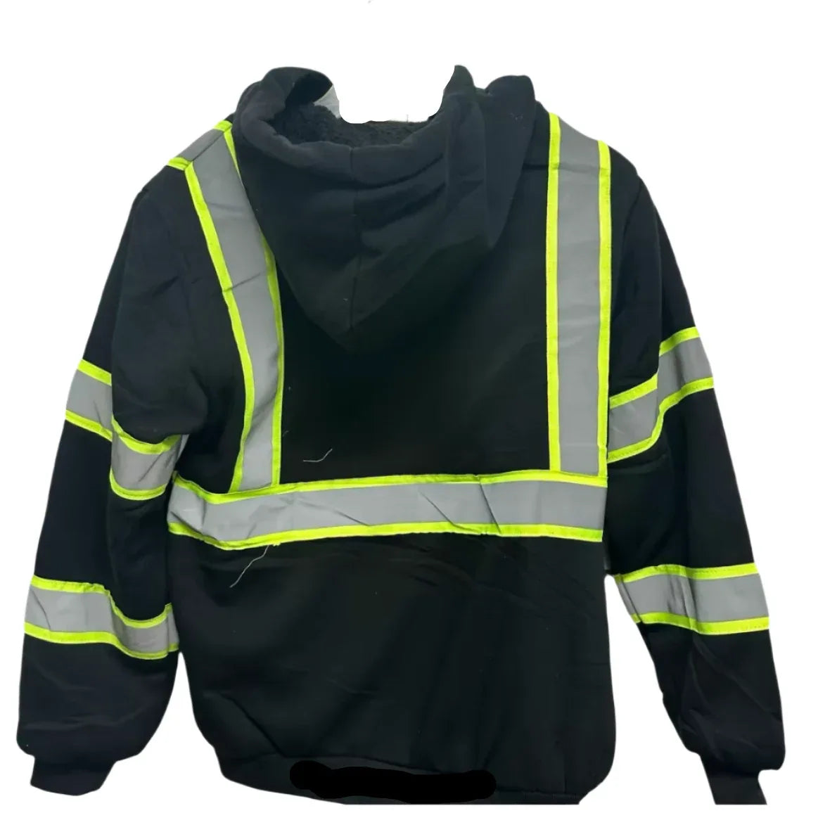 Men's SafeGuard High-Visibility Fleece Lined Zipper Hoody #0515 Available in 4 Colors - BuyJacataBoots.online