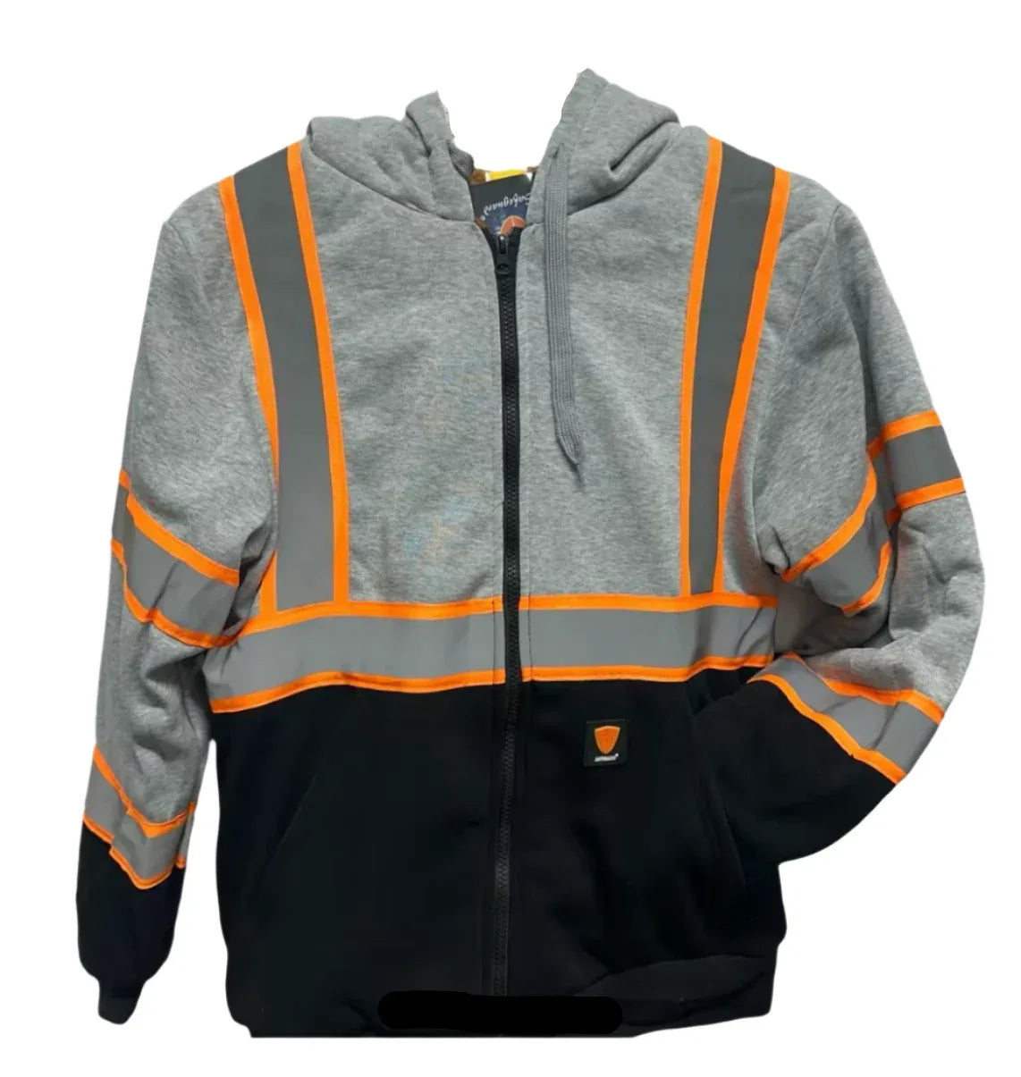 Men's SafeGuard High-Visibility Fleece Lined Zipper Hoody #0515 Available in 4 Colors - BuyJacataBoots.online